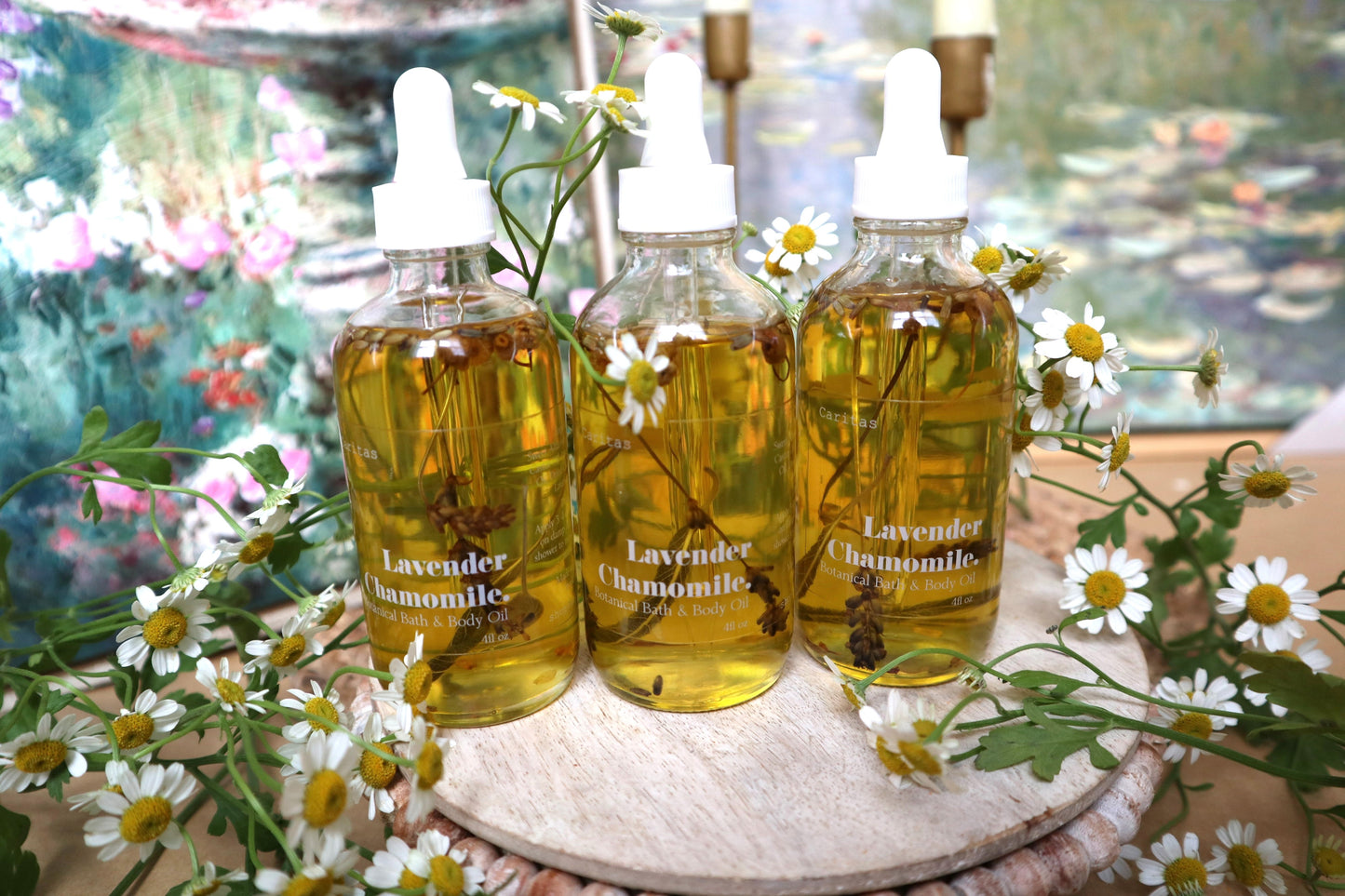 Lavender Chamomile Bath and Body Oil